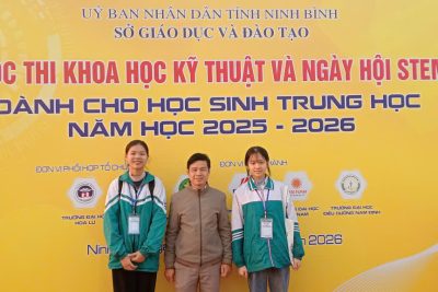THCS Phú Phúc tỏa sáng tại Cuộc thi Khoa học Kỹ thuật và Ngày hội STEM cấp tỉnh